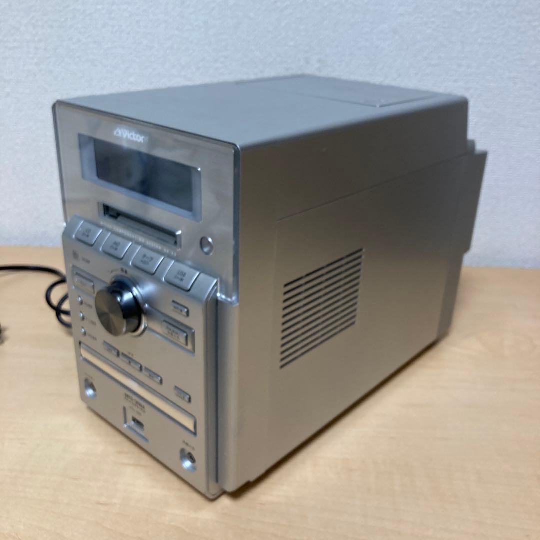 ビクター CD MD カセット レシーバー スピーカーセット