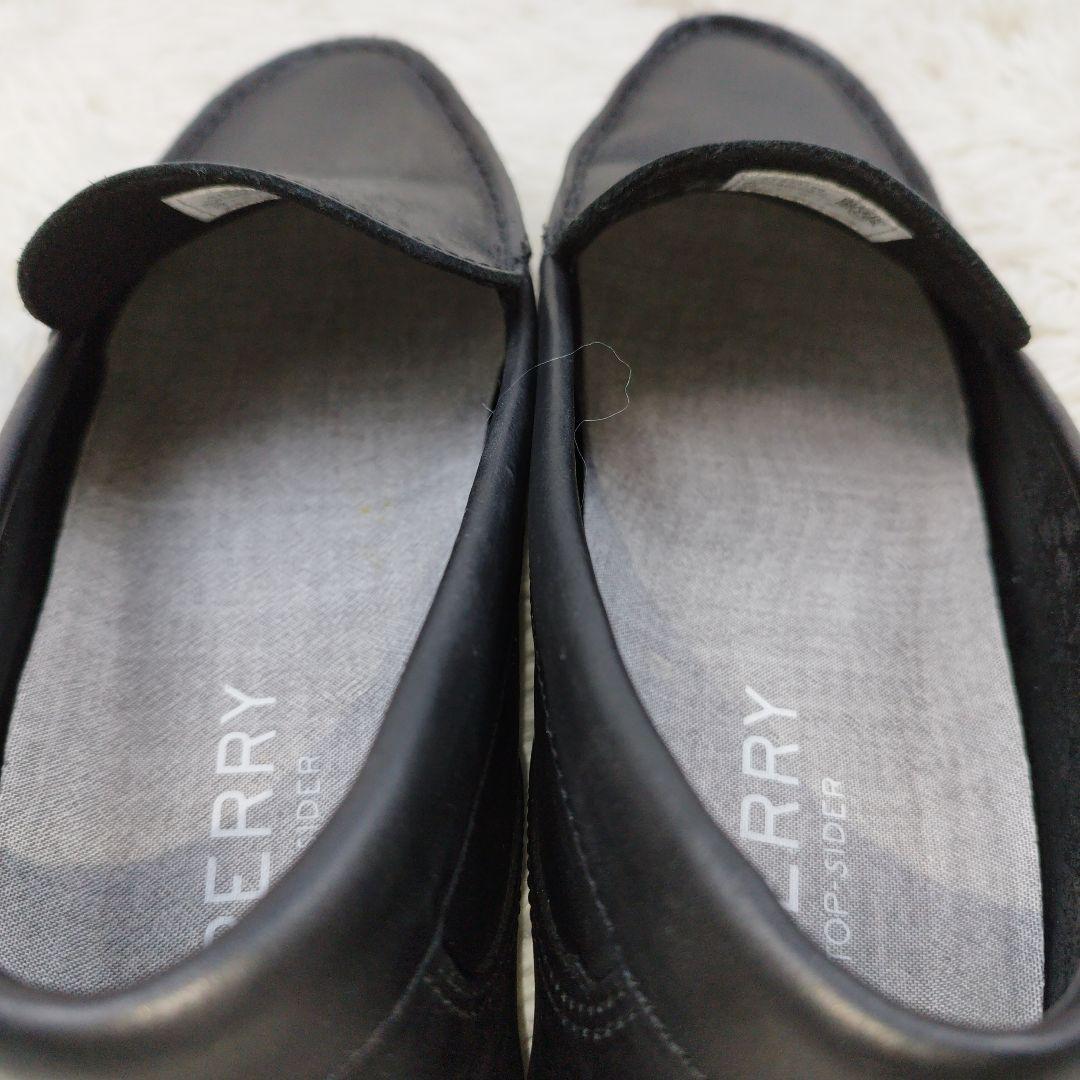 ✨未使用級極美品✨ スペリートップサイダー ドライビングシューズ レザー 黒