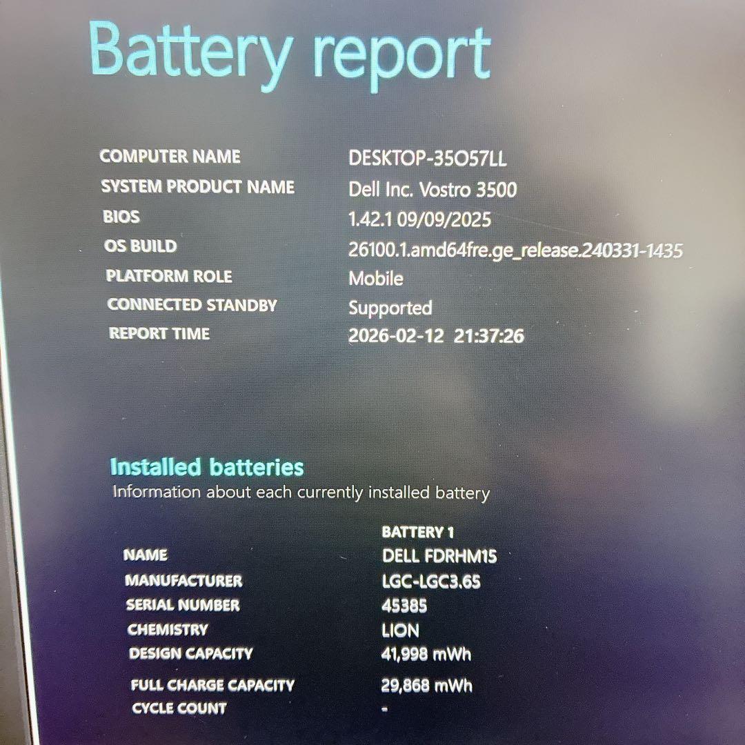 オフィス付き DELL 第11世代 SSD ノートパソコン Windows11