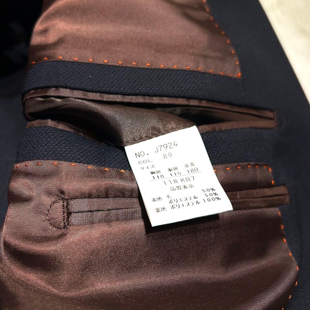 未使用級✨】大きいサイズ】Franco Rosati ビジネスジャケット ウール