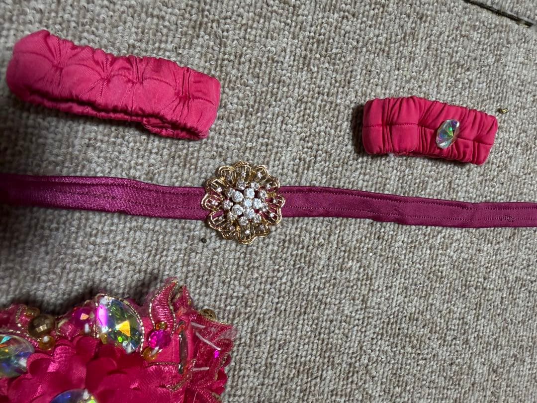 ベリーダンス フラワー装飾 セットアップ