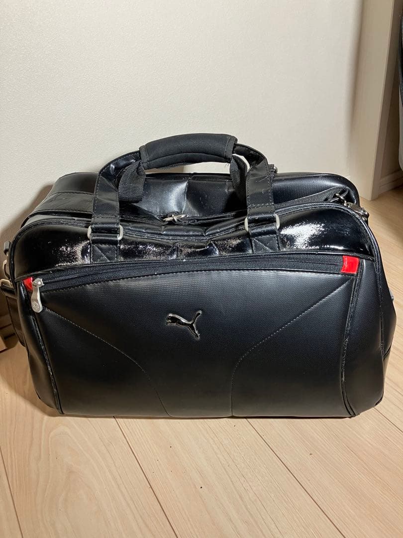 Puma キャディバッグ ブラック/レッド