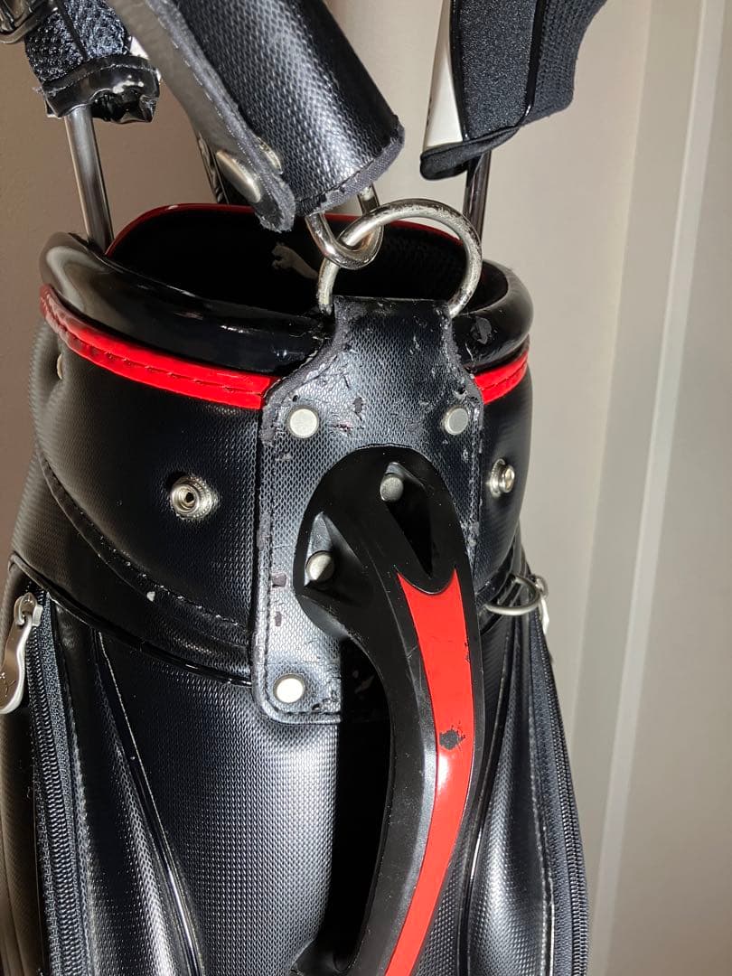 Puma キャディバッグ ブラック/レッド