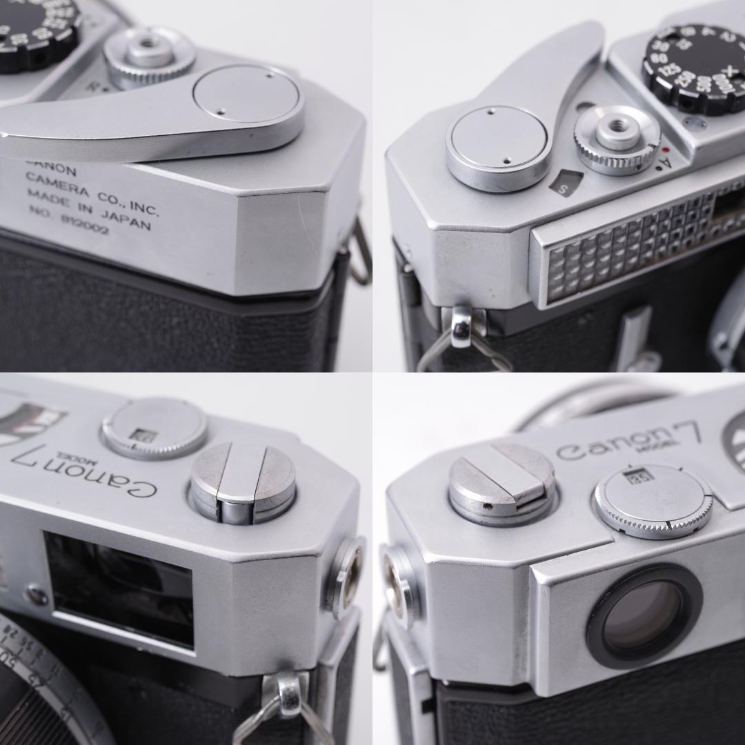 フィルムカメラ Canon MODEL 7 / CANON LENS 50mm F1.2 L39