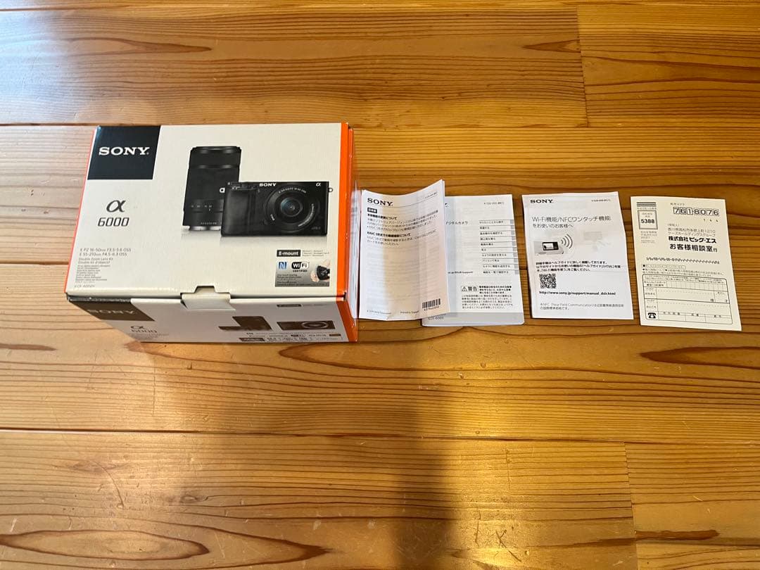 【普通レンズジャンク品】SONY α6000 レンズ交換式デジタル一眼レフカメラ