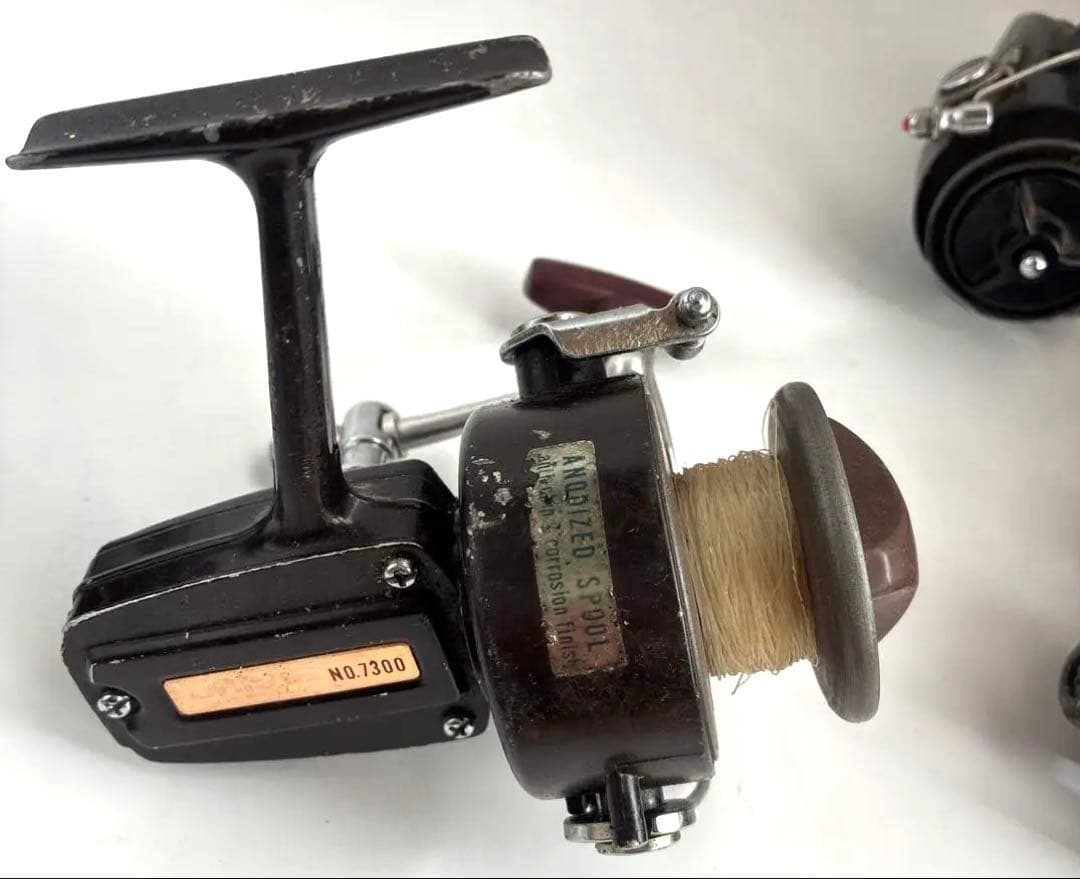 【まとめ】スピニングリール 7点 動作品 故障 部品欠損品 混じり