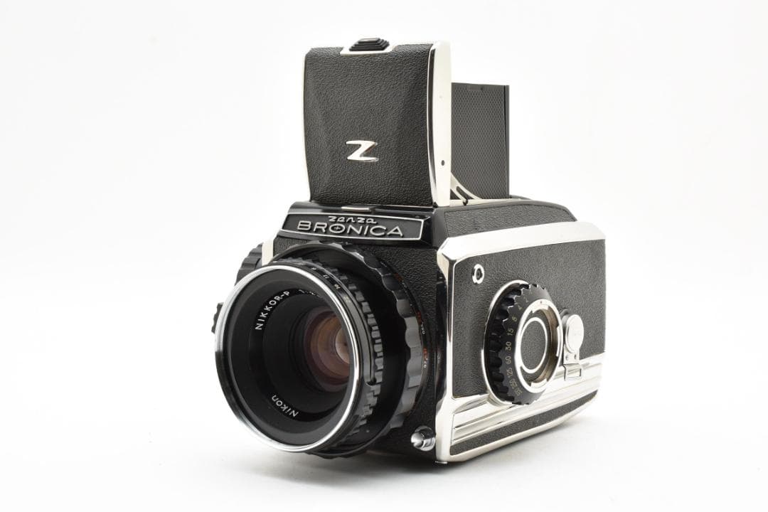 希少 美品 ゼンザ ブロニカ MODEL C 中判 ニコン 75mm 1:2.8