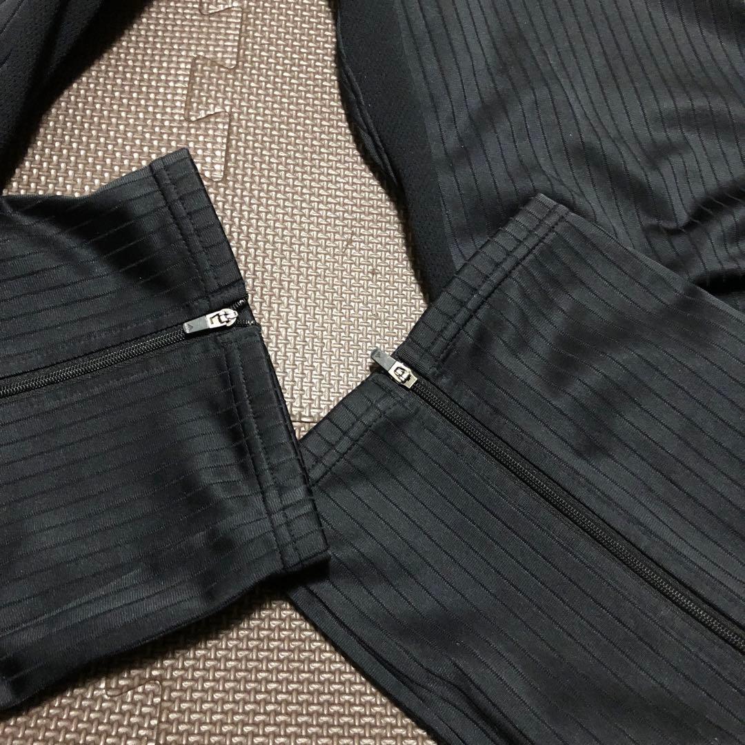 00's adidas ジャージセットアップ 上下 メンズ ブラック グレー