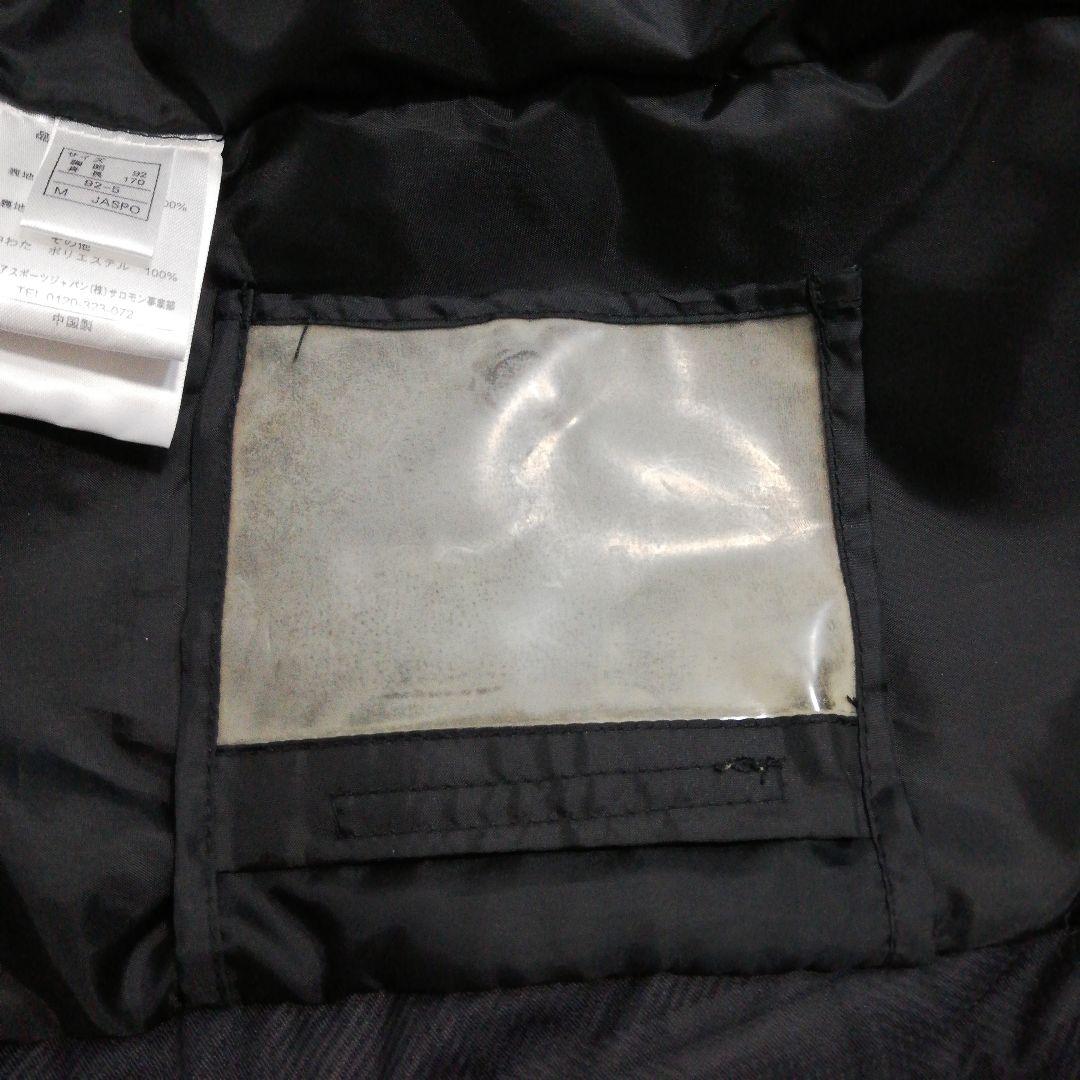 SALOMON メンズ スキーウェア ジャケット ブラック グレー M サロモン