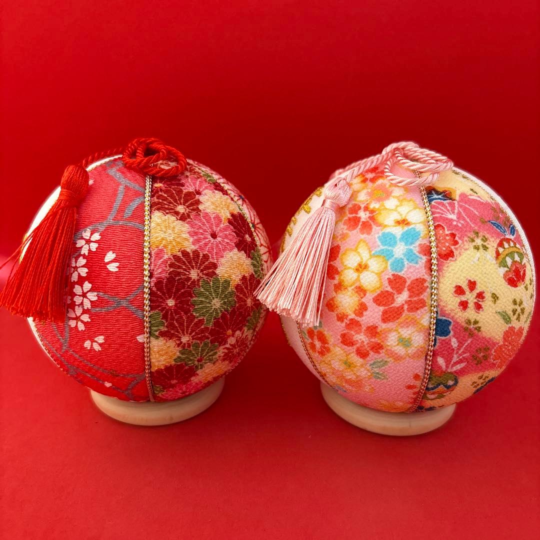 専用　木目込み　手鞠　鞠　和玉名前入り　刺繍　命名　お雛様　七五三