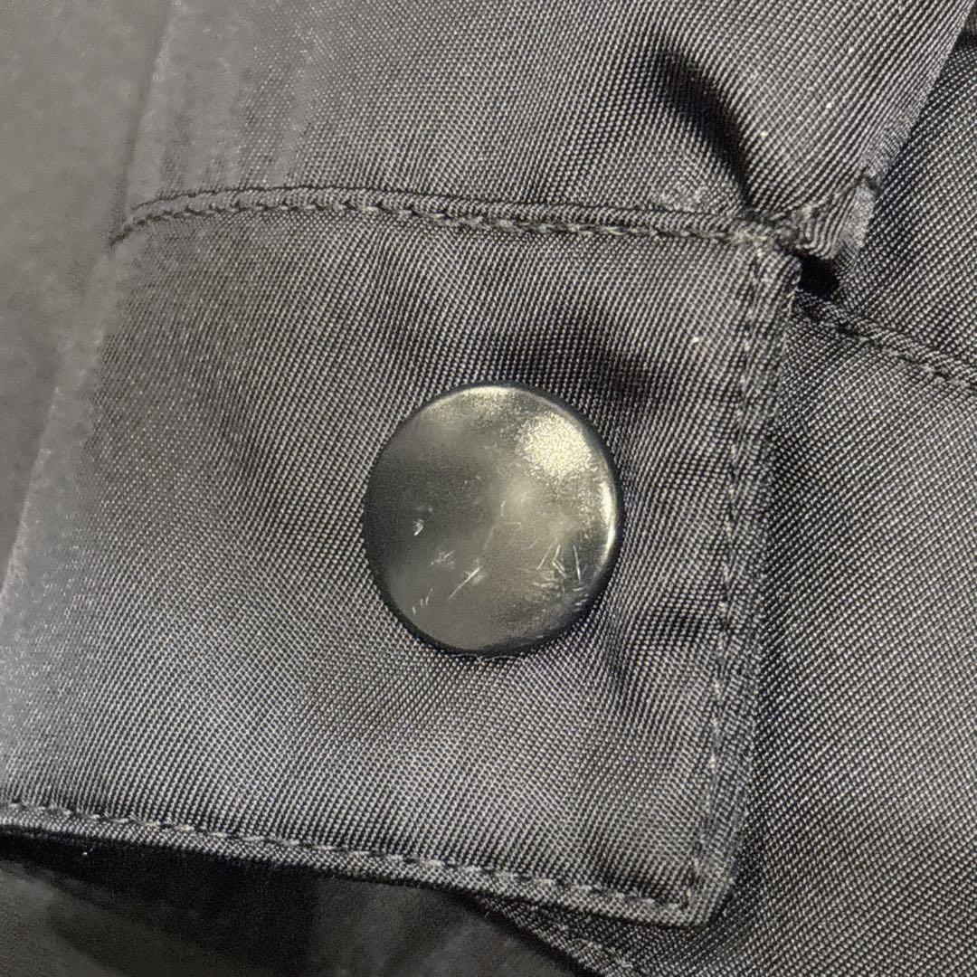 美品　PRADA Re-Nylon シャツ　三角ロゴ　XL 紺