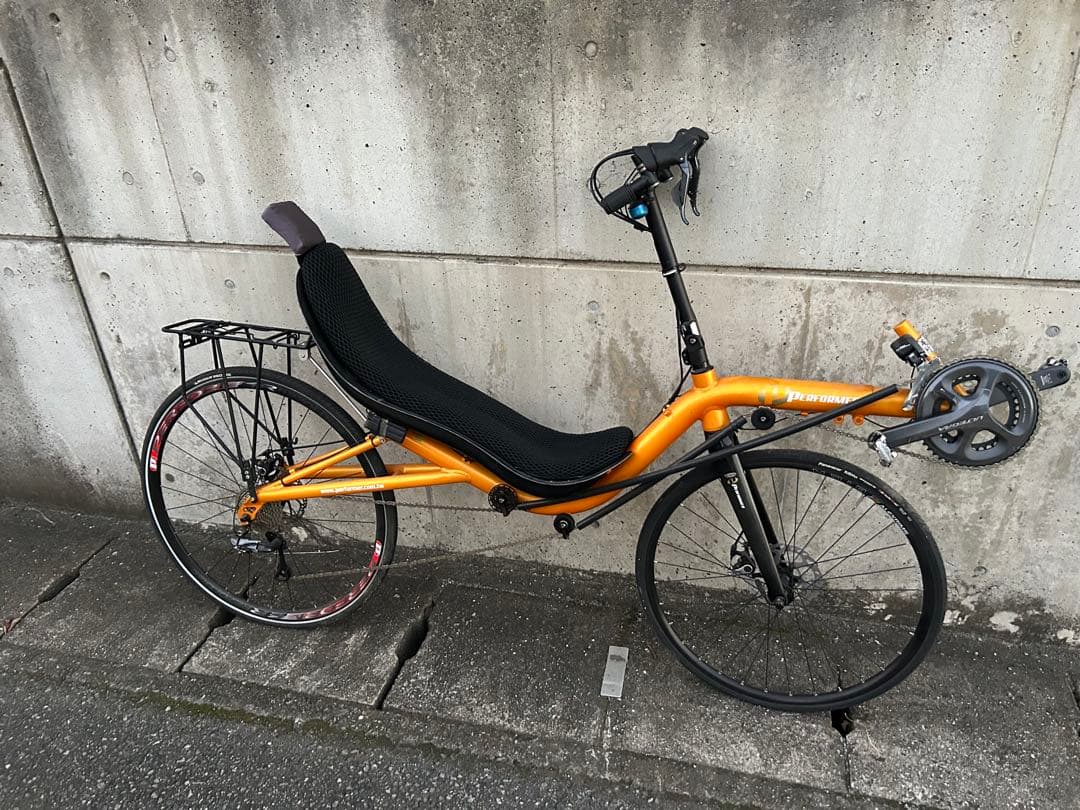 PERFORMER リカンベント自転車 オレンジ