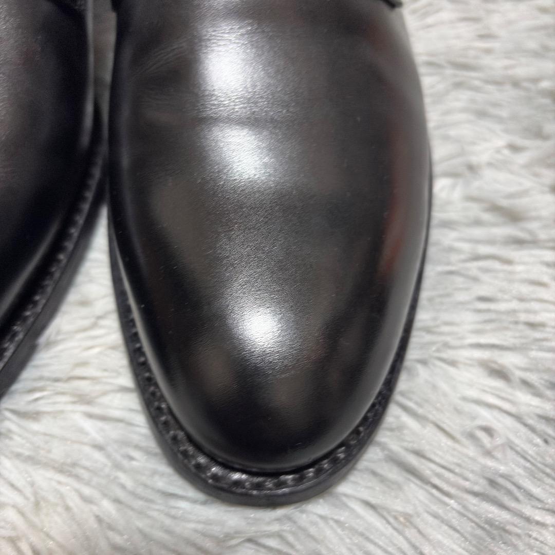 極美品✨Berwick UK6(25.5cm) プレーントゥ シューキーパー付属