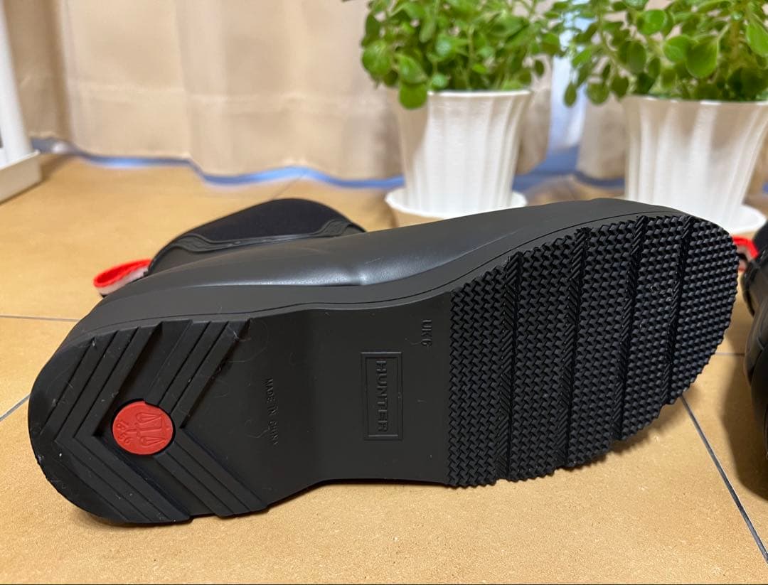 タイムセール！HUNTER/プレイブーツ 1回お試しのみ 新品同様