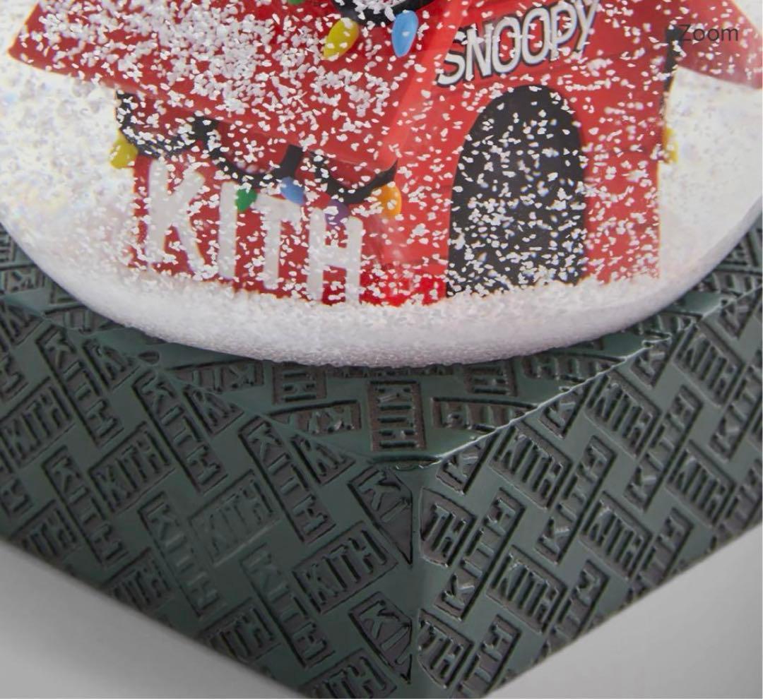 新品 Kith Snoopy House  Globe スノードーム