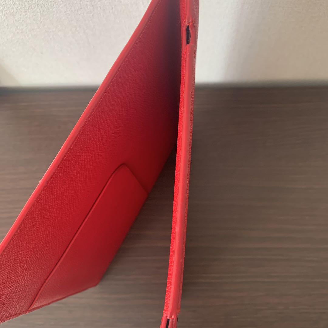 Bally 本革　iPad ケース　赤　9.7インチ用