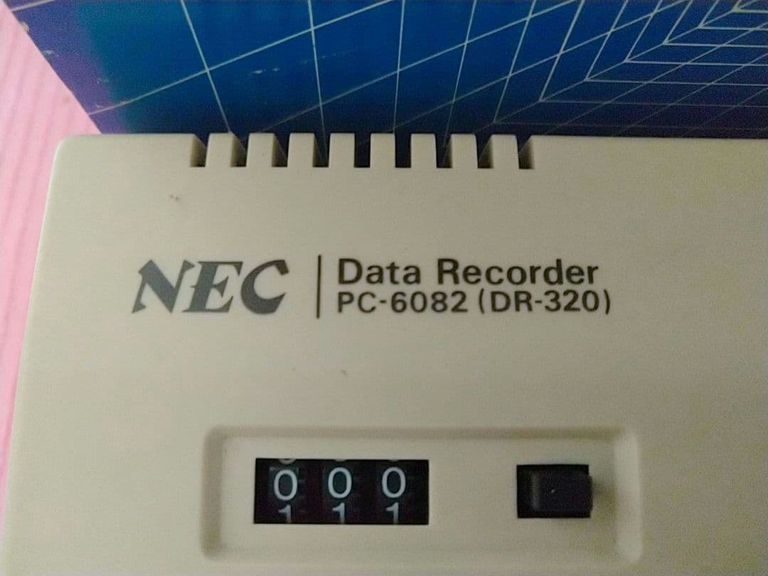 昭和レトロパソコン NEC PC-6001 レコーダ PC-6082 ジャンク品