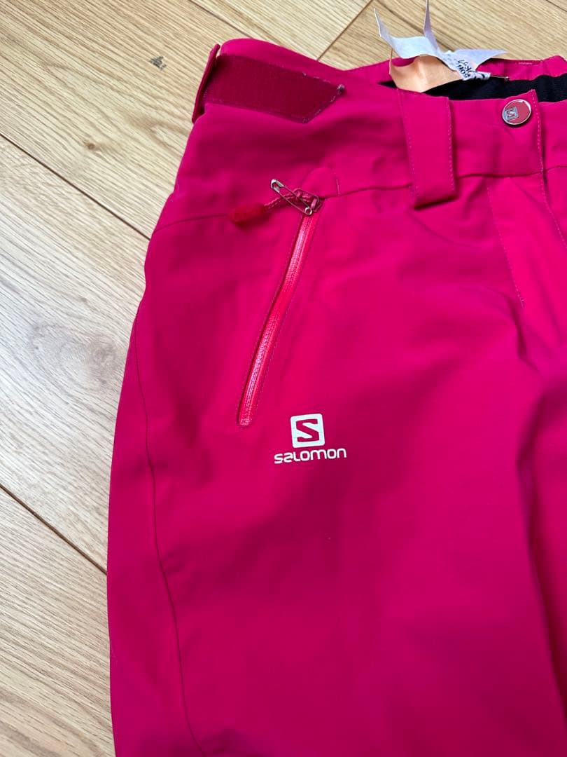 Salomon スキーウェア ピンク 女性用