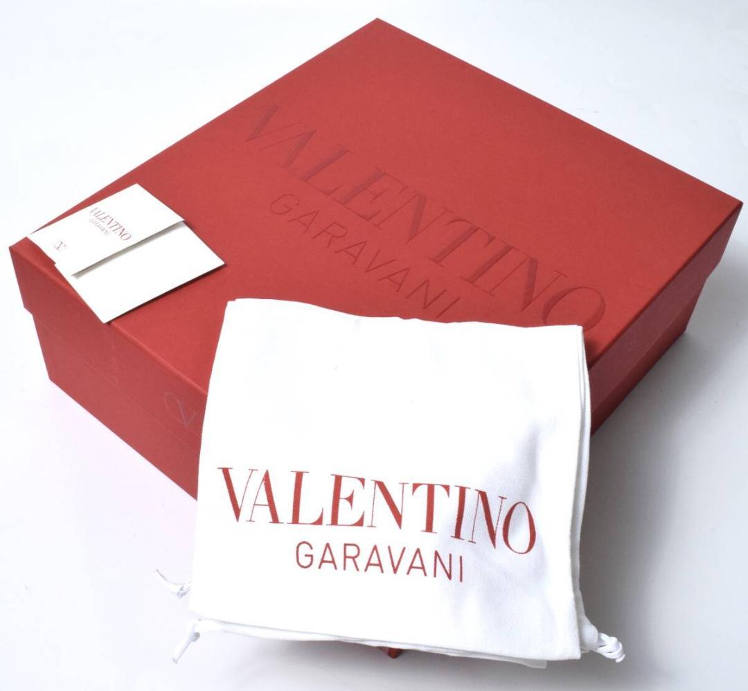 未使用15.6万 VALENTINO ヒールロックスタッズダービーシューズ 41