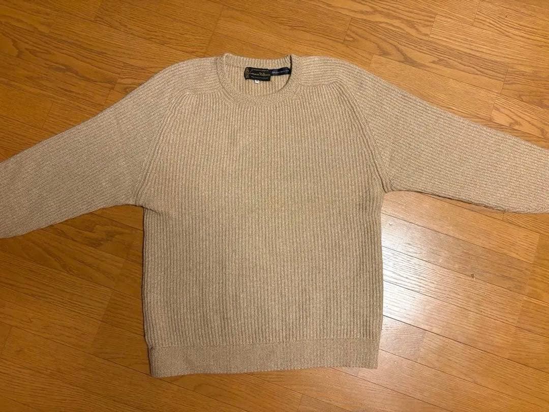 希少100%キャメルヘア◆スコットランド製 セーター