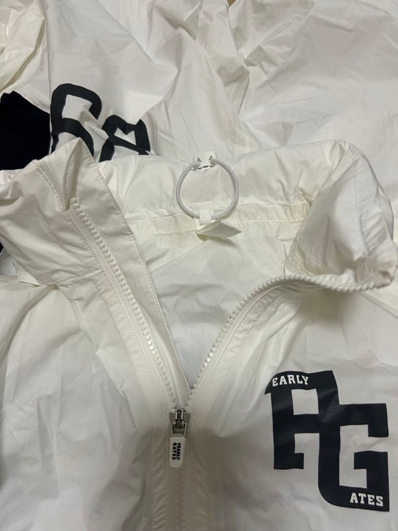 【新品未使用】パーリーゲイツレインウェア　白×ネイビーPEARLY GATES