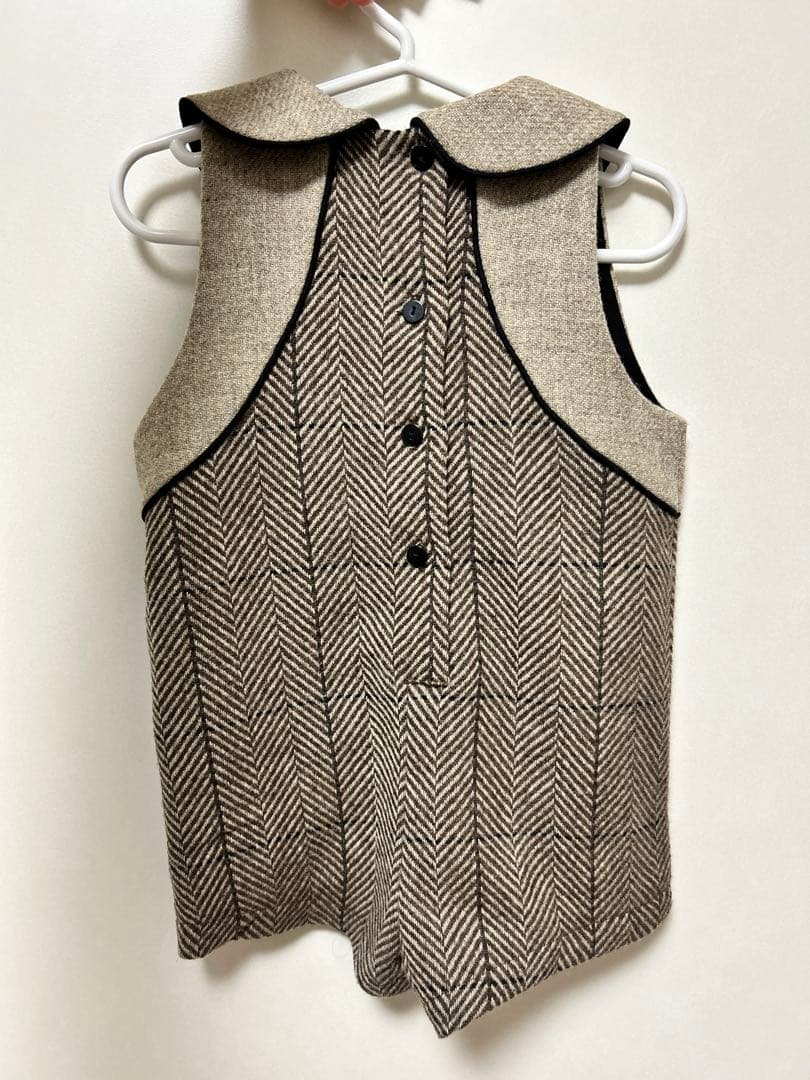 お値下げ　popelin 2025aw ロンパース　試着のみ