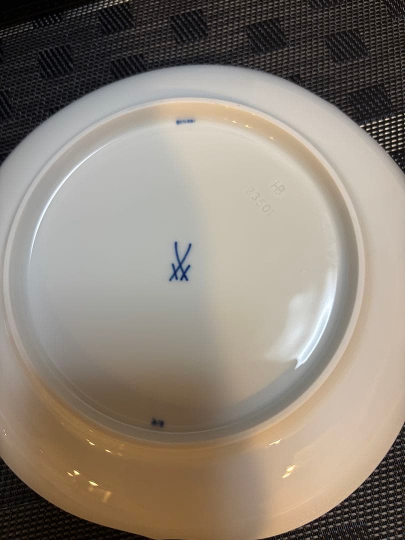 ３点セット 新品 Meissen マイセン ブルーオーキッド 取り皿 プレート