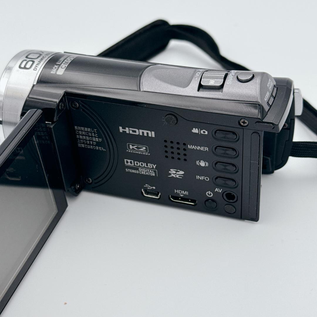 専用ほぼ未使用✨JVC Everio フルハイビジョンビデオカメラ GZ-HM1