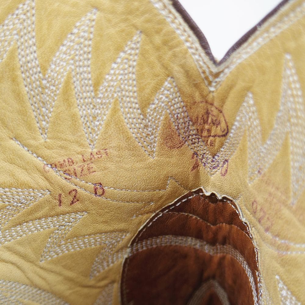 30cm Justin ウエスタンブーツ USA製 ヴィンテージ　P4176