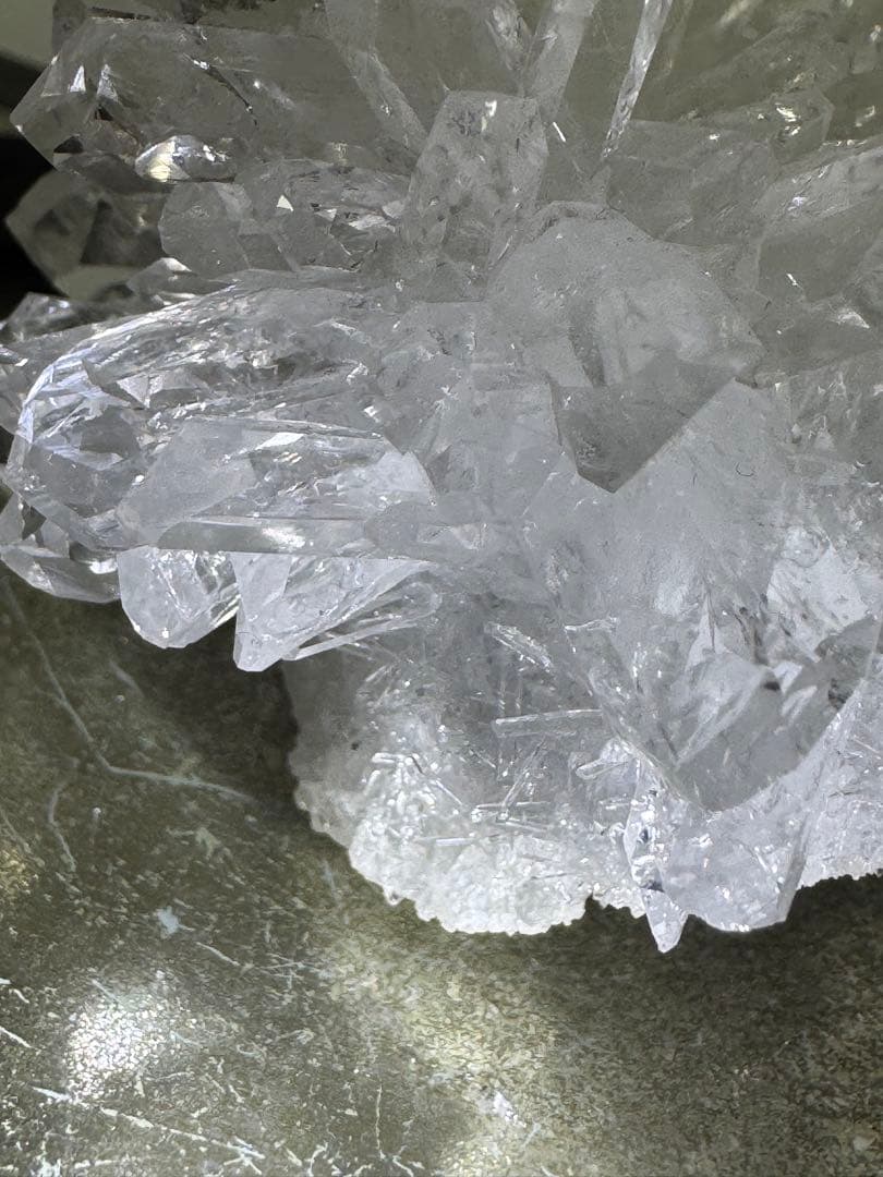 菊花水晶クラスター　ロゼッタ　ロゼット様