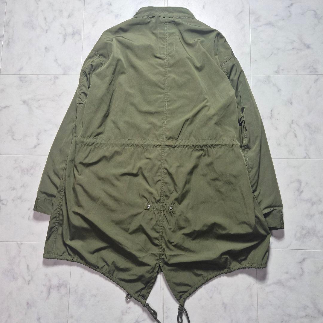 HOUSTON M-65 モッズコート フィッシュテール オリーブ M