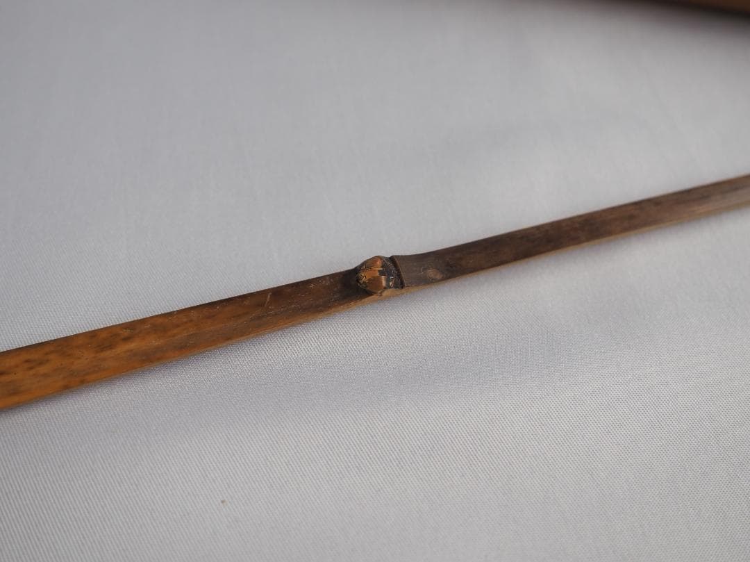 大徳寺511世管長 立花大亀造『竹茶杓』銘：一葉（共箱・共筒）