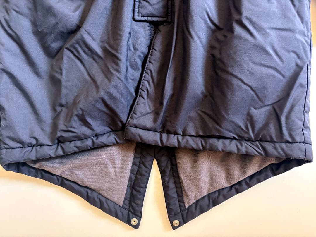 アンダーアーマー　UAロングコート　ベンチコート　アウター　M ネイビー　紺色