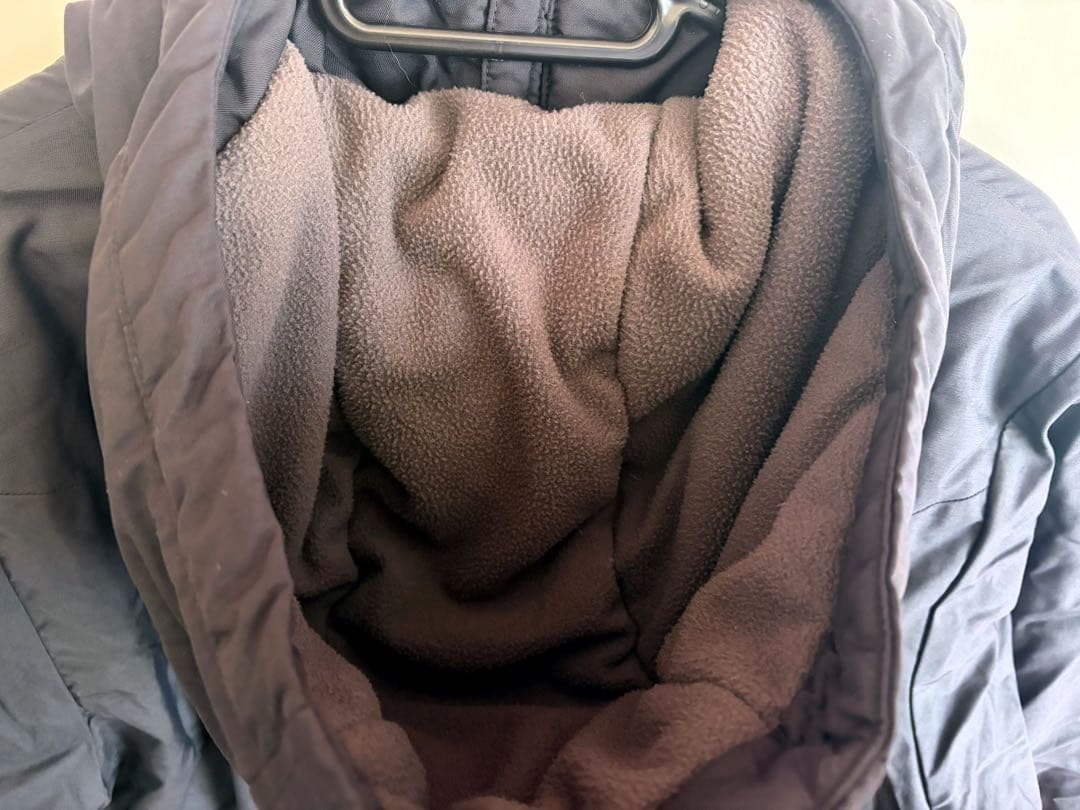 アンダーアーマー　UAロングコート　ベンチコート　アウター　M ネイビー　紺色