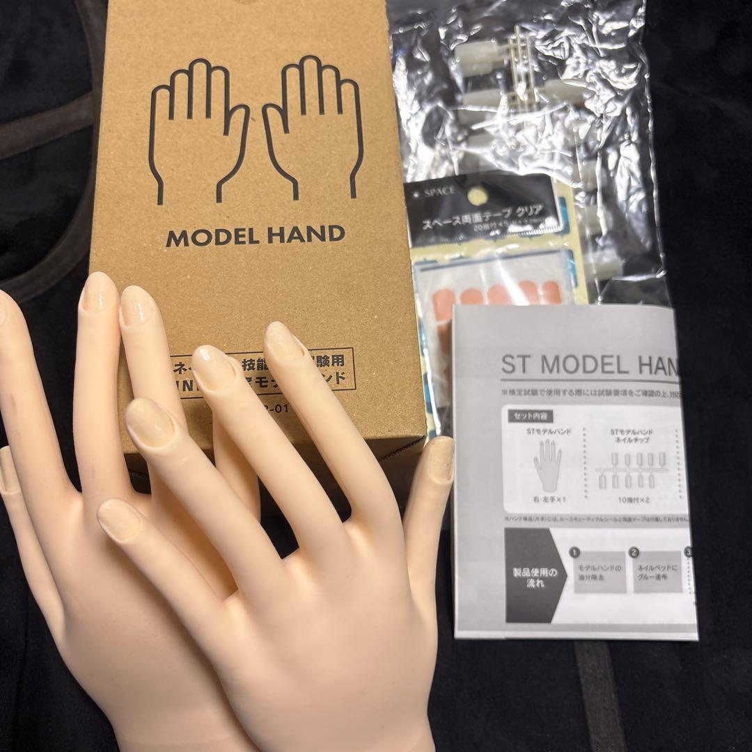 ネイリスト技能検定試験用　モデルハンド