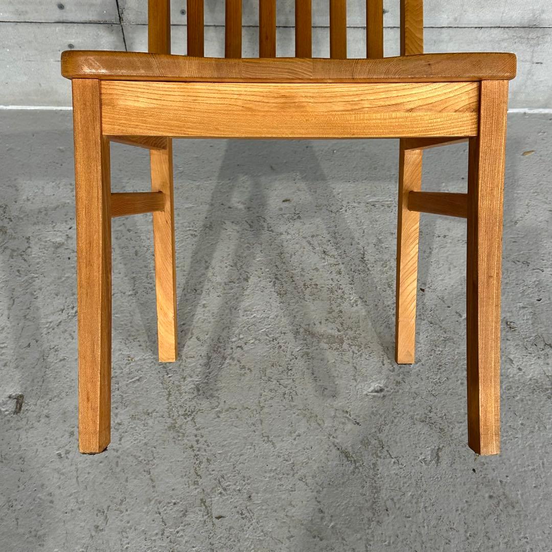 ★杉本家具★ ホワイトオーク無垢 ダイニングチェア｜オイル塗装 高級家具 ①