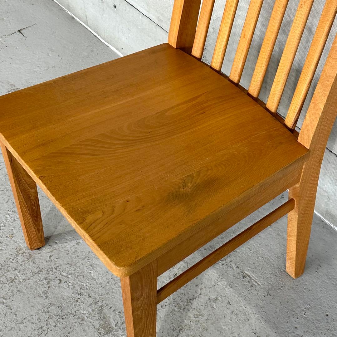 ★杉本家具★ ホワイトオーク無垢 ダイニングチェア｜オイル塗装 高級家具 ①