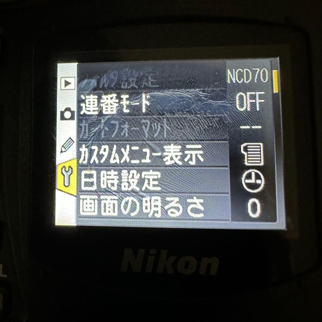 デジタル一眼レフカメラ　D70 セット