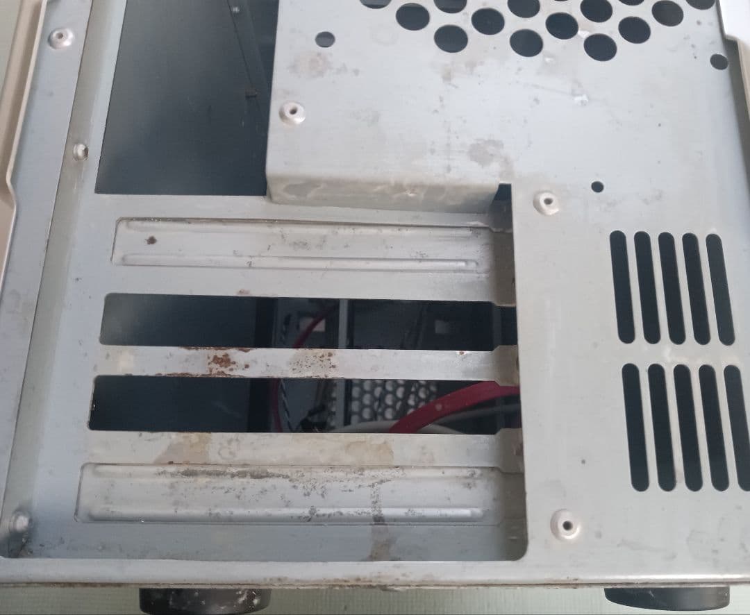 Abee SC330T-S✌️マイクロタワーケース PCケース アルミ シルバー