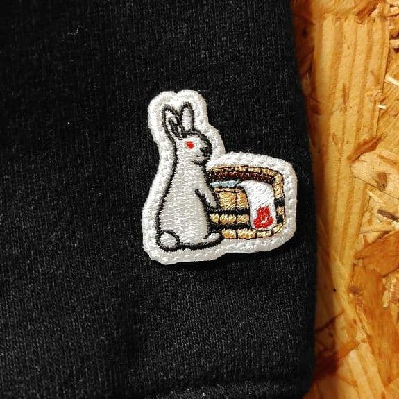 「#FR2×FROCLUB」湯愛スウェットシャツ クルーネックトレーナー ウサギ