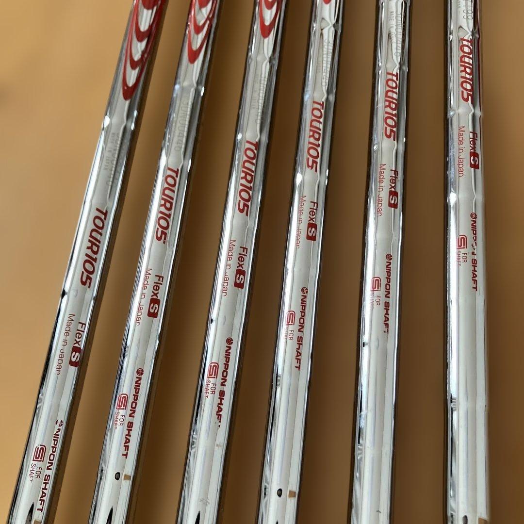 《レア》ホンマTW717Mアイアン　5I〜10I ６本セット　モーダス105S