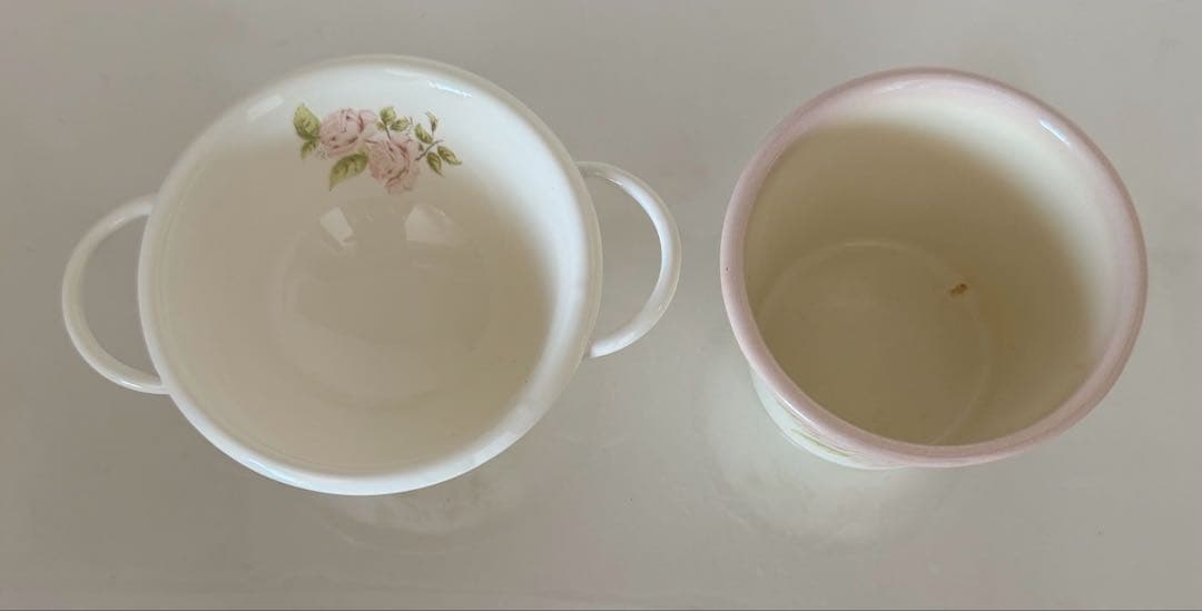 イマンダイアナローズ琺瑯フリーカップ１個プチコランダー１個