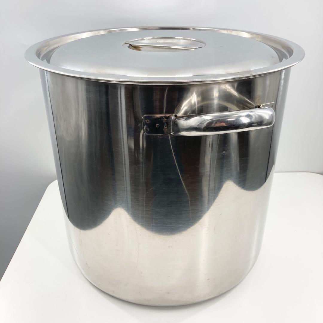 業務用 寸胴鍋 直径36cm 約35L SUS316 モリブデン 大容量