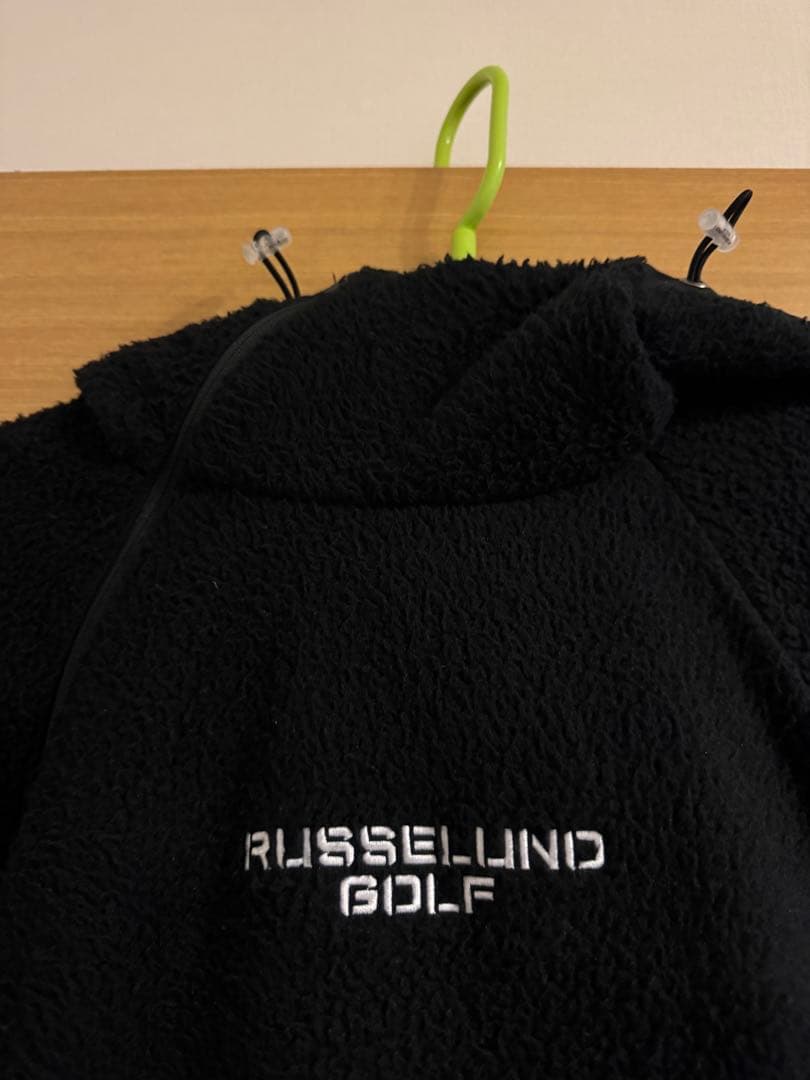 RUSSELLUND GOLF フード付きセーター サイズ5 ブラック