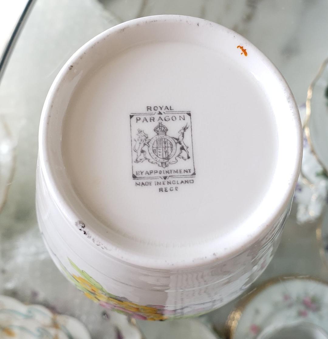 パラゴン フラワー摘み フラワーハンドル ジャムポット