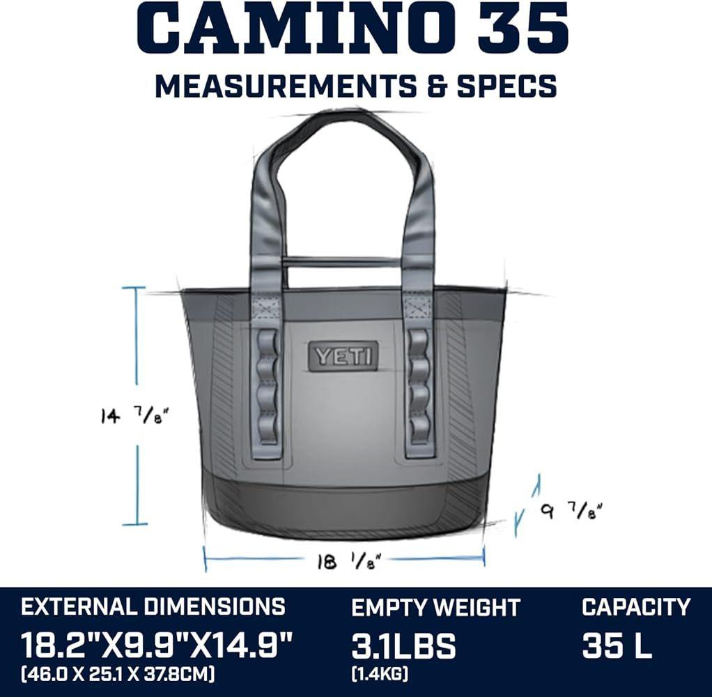 YETI Camino イエティ カミーノ 35 トートバッグ グレー