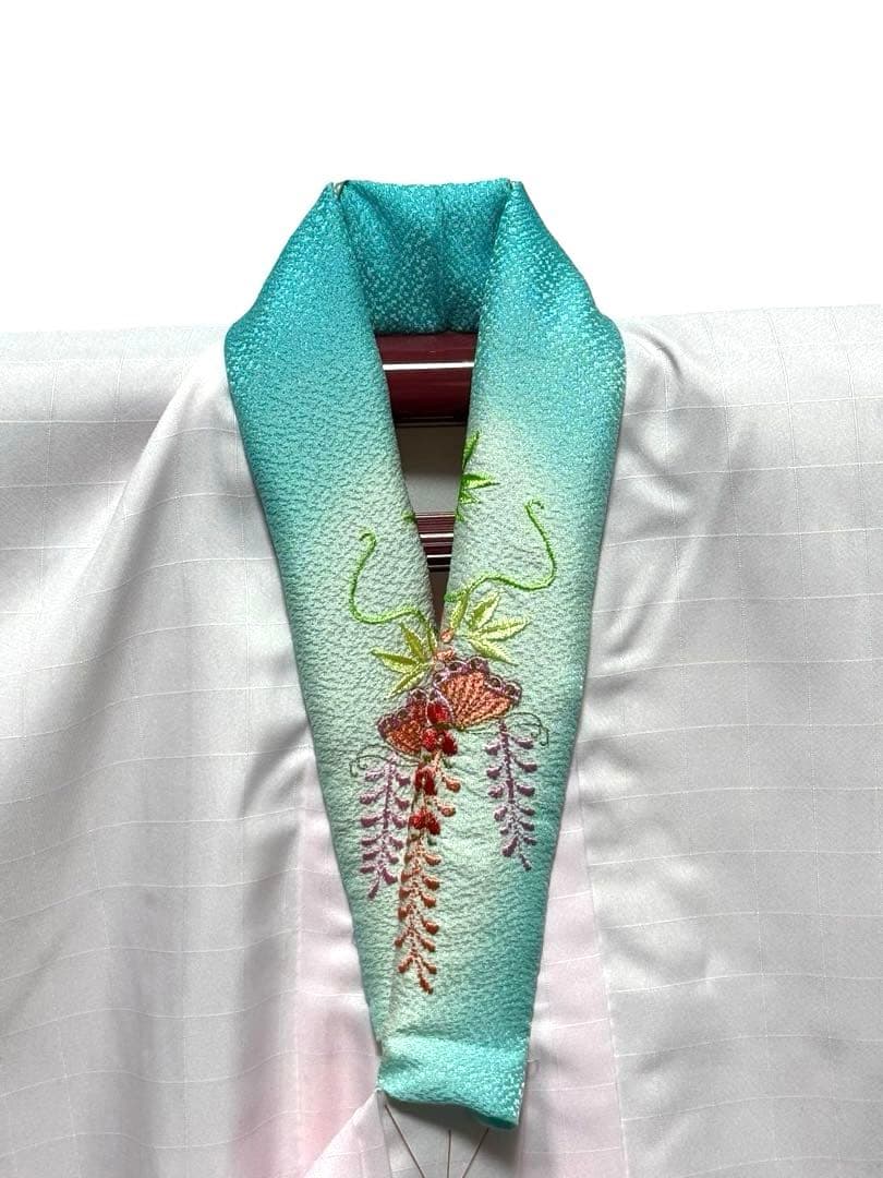 七五三　３～５歳向け　ほぼフルセット　着物、帯等小物セット　正絹