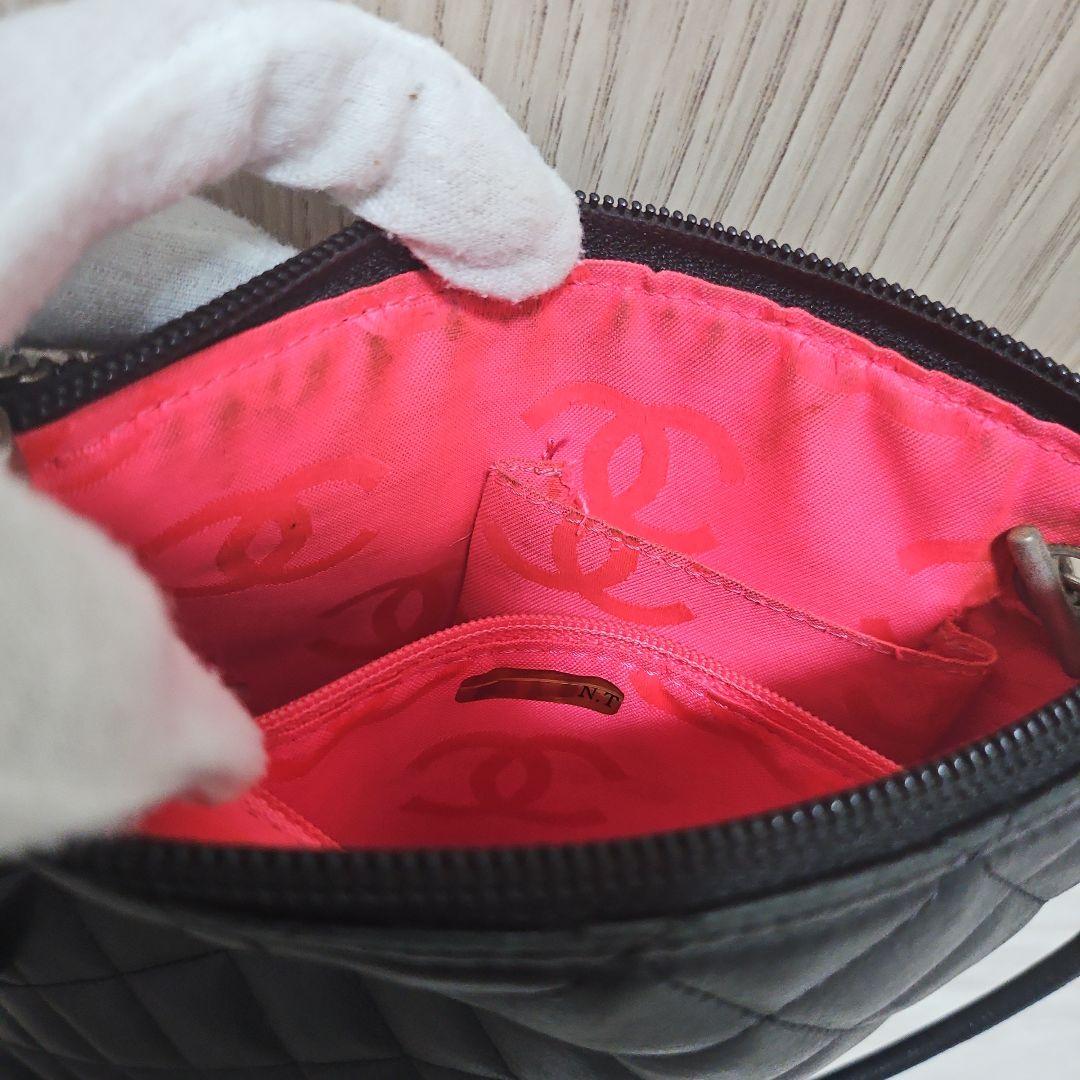 CHANELカンボンライン　ショルダーバッグ