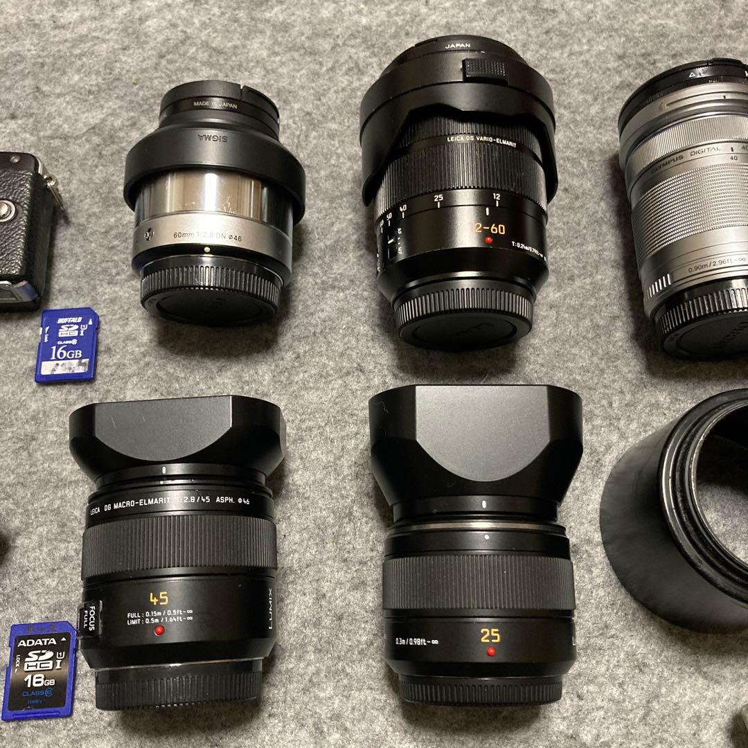 マイクロフォーサーズカメラ　レンズ