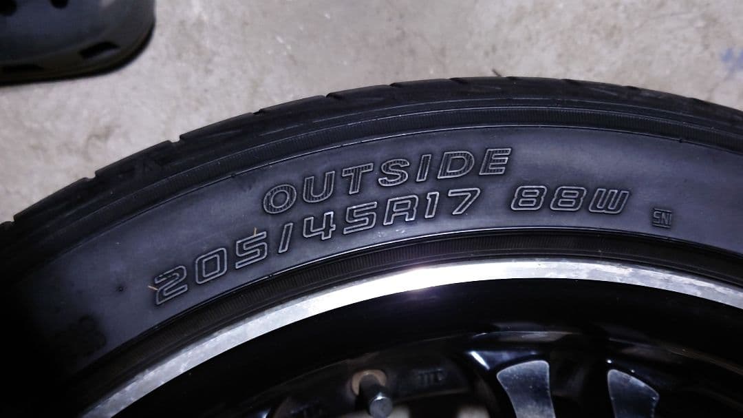 【サボテンさん専用】 ヴァレスト 205/45/R17 17×6.5j